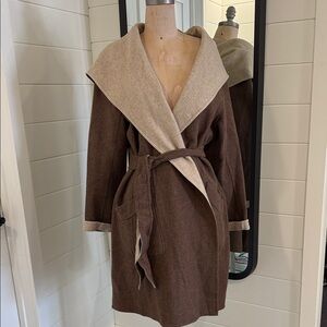 Peruvian Connection Brown and Tan Jacket